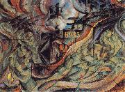 Umberto Boccioni State of Mind II The Farewells china oil painting artist